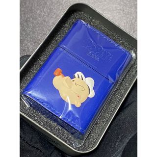 zippo POPEYE 全面本革巻き ポパイ 希少モデル ヴィンテージ(キャラクターグッズ)