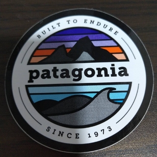 パタゴニア(patagonia)の(直径7.6cm)patagonia パタゴニア　廃盤　ステッカー(その他)