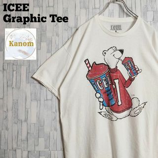 【古着】©2011年 アメリカ 企業ロゴ アドバタイジングTシャツ ICEE社(Tシャツ/カットソー(半袖/袖なし))