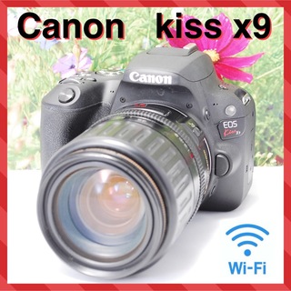 キョロちゃん一眼レフカメラ❤️iPhone転送可能Canon EOS Kiss X4 ダブルズームキット