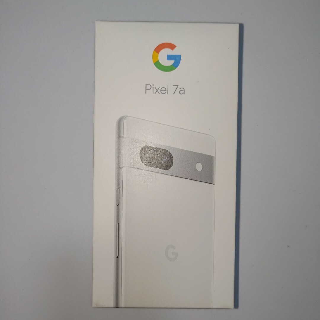 ワケあり Google pixel7a ホワイトカラー SIMフリーpixel7a