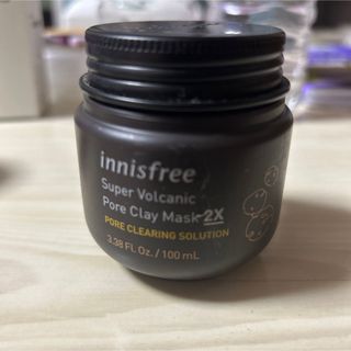 イニスフリー(Innisfree)のイニスフリースーパーヴォルカニックポアクレイマスク2X(パック/フェイスマスク)