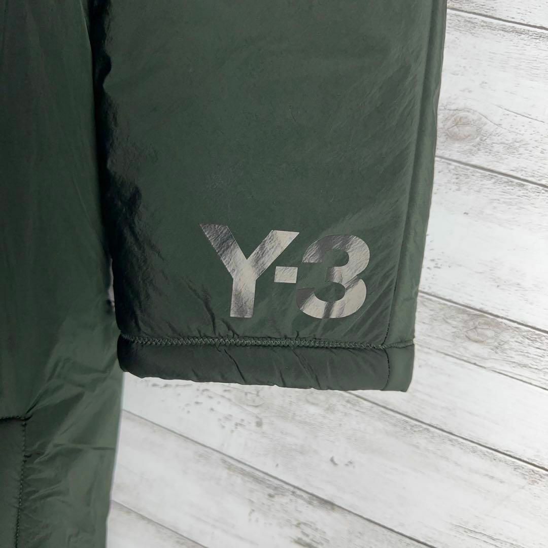 Y-3(ワイスリー)の8128【入手困難】Y-3☆ワンポイント希少カラー中綿コートジャケット　美品 メンズのジャケット/アウター(ステンカラーコート)の商品写真