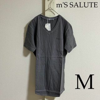 m's SALUTE（エムズサルート） Tシャツ　製品染め(Tシャツ/カットソー(半袖/袖なし))