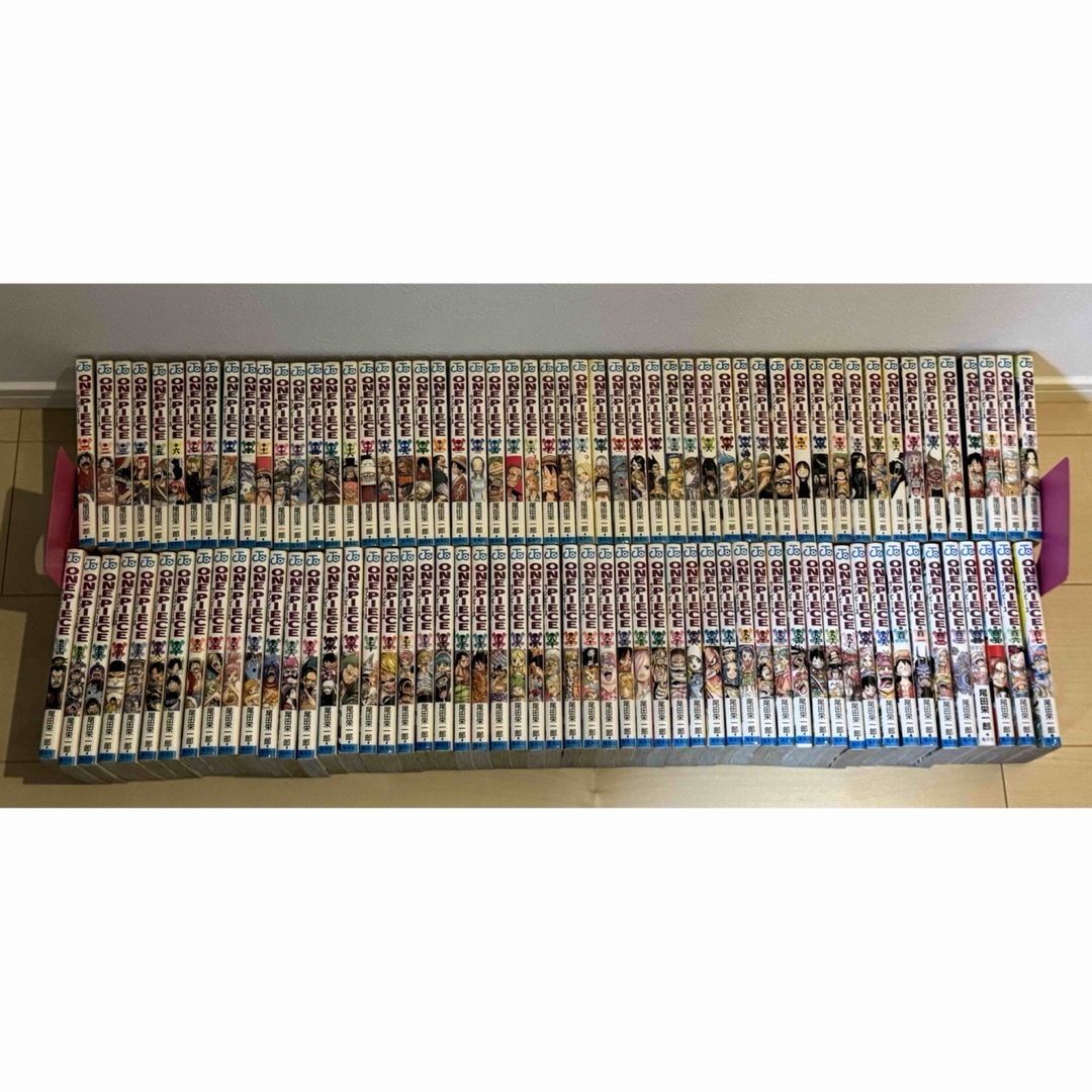 集英社(シュウエイシャ)のＯＮＥ　ＰＩＥＣＥ 1〜107巻（最新)全巻セット　初版多数　尾田栄一郎 エンタメ/ホビーの漫画(全巻セット)の商品写真