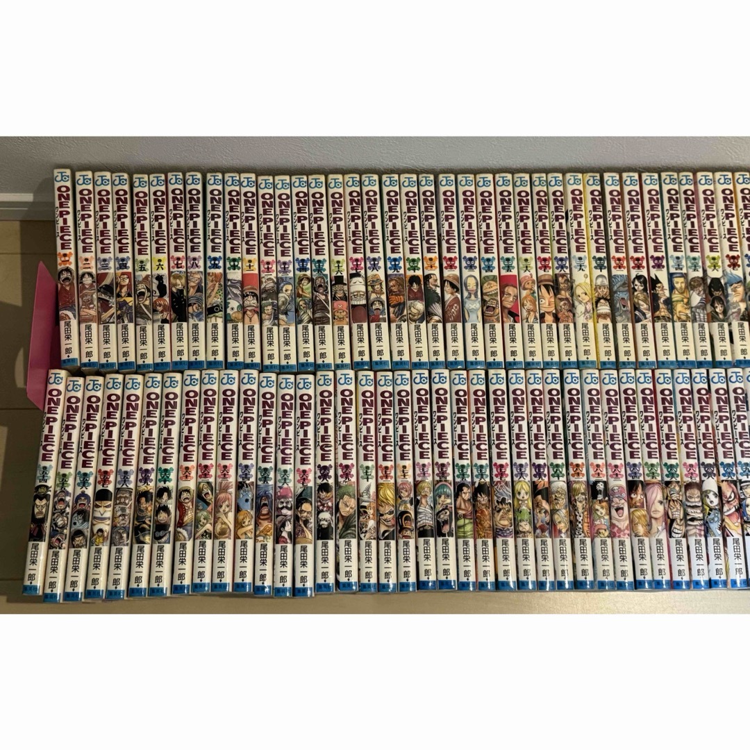 集英社(シュウエイシャ)のＯＮＥ　ＰＩＥＣＥ 1〜107巻（最新)全巻セット　初版多数　尾田栄一郎 エンタメ/ホビーの漫画(全巻セット)の商品写真