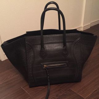 セリーヌ(celine)のゆっち様専用♡セリーヌ ファントム クロコ(ハンドバッグ)