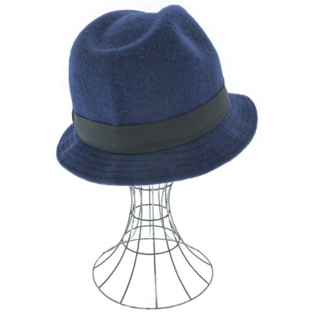 Borsalino(ボルサリーノ)のBorsalino ボルサリーノ ハット 59 紺 【古着】【中古】 メンズの帽子(ハット)の商品写真