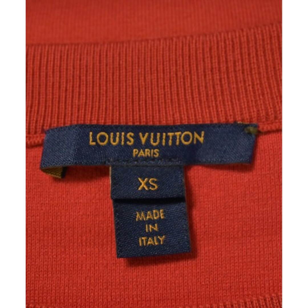 LOUIS VUITTON(ルイヴィトン)のLOUIS VUITTON ルイヴィトン ニット・セーター XS 赤 【古着】【中古】 レディースのトップス(ニット/セーター)の商品写真