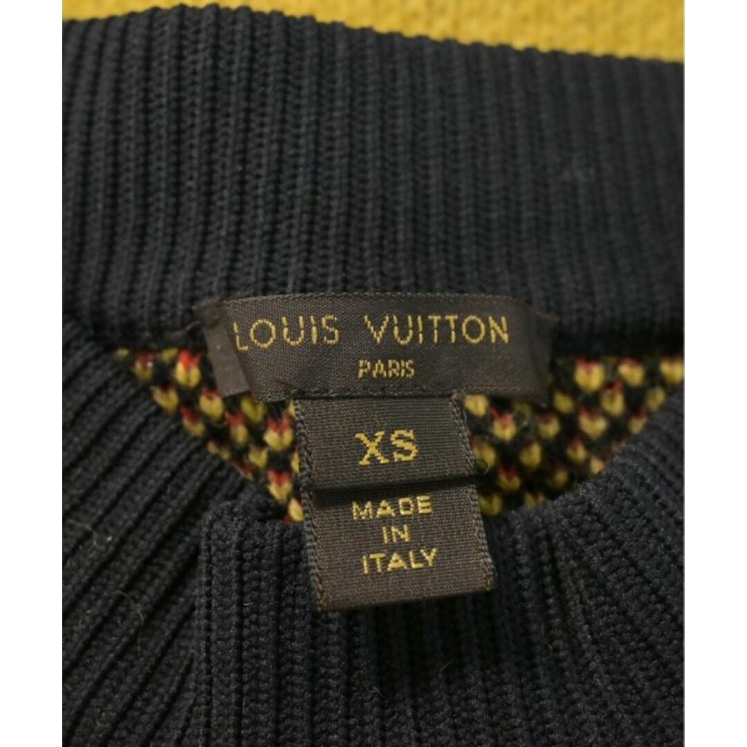 LOUIS VUITTON(ルイヴィトン)のLOUIS VUITTON ニット・セーター XS 黄x黒x青等(総柄) 【古着】【中古】 レディースのトップス(ニット/セーター)の商品写真