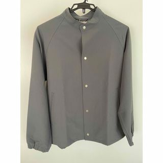 ユナイテッドアローズグリーンレーベルリラクシング(UNITED ARROWS green label relaxing)のGREEN LABEL RELAXING　スタンドカラーブルゾン　M　グレー (ブルゾン)