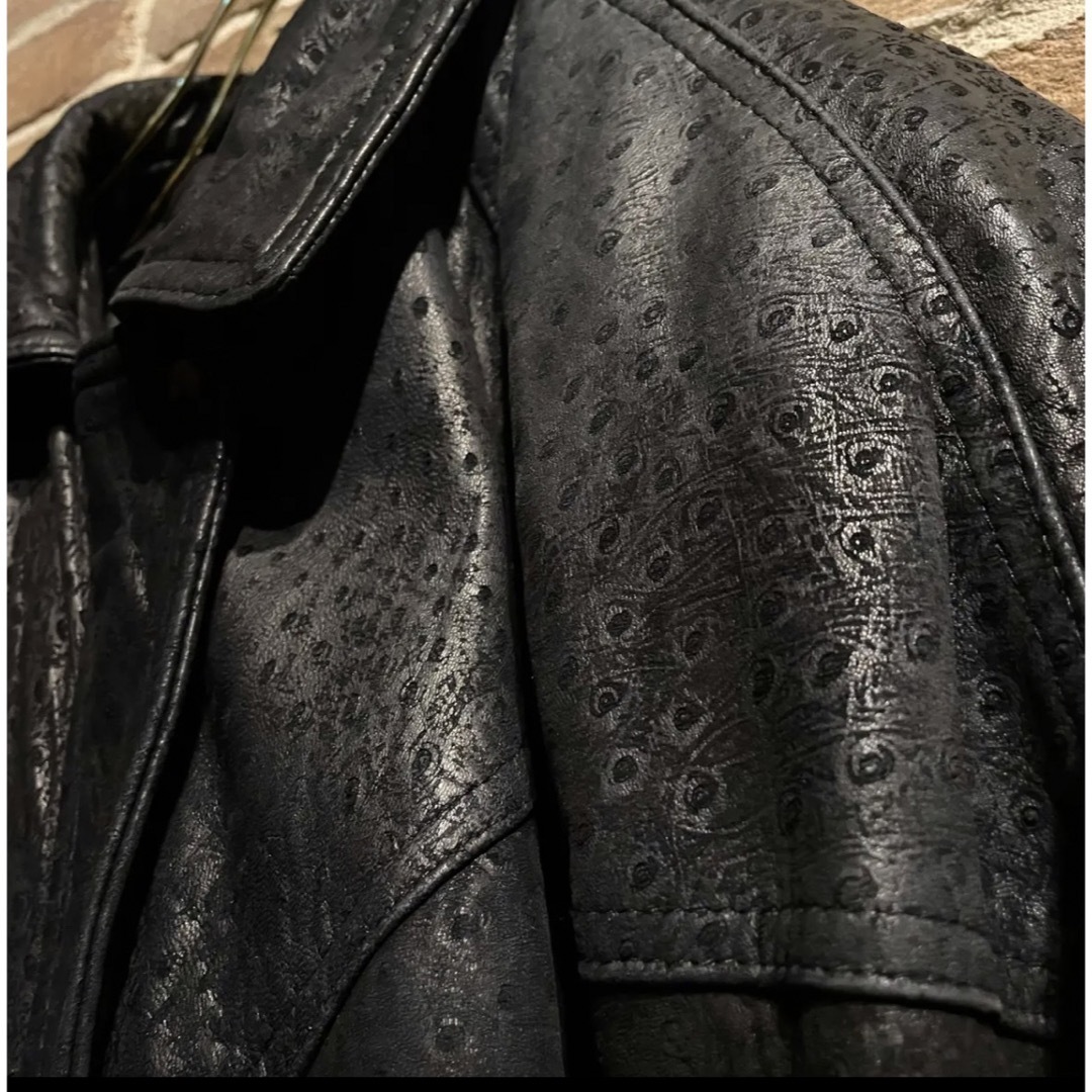 Maison Martin Margiela(マルタンマルジェラ)のVintage Dolman Sleeve Leather Jacket メンズのジャケット/アウター(レザージャケット)の商品写真