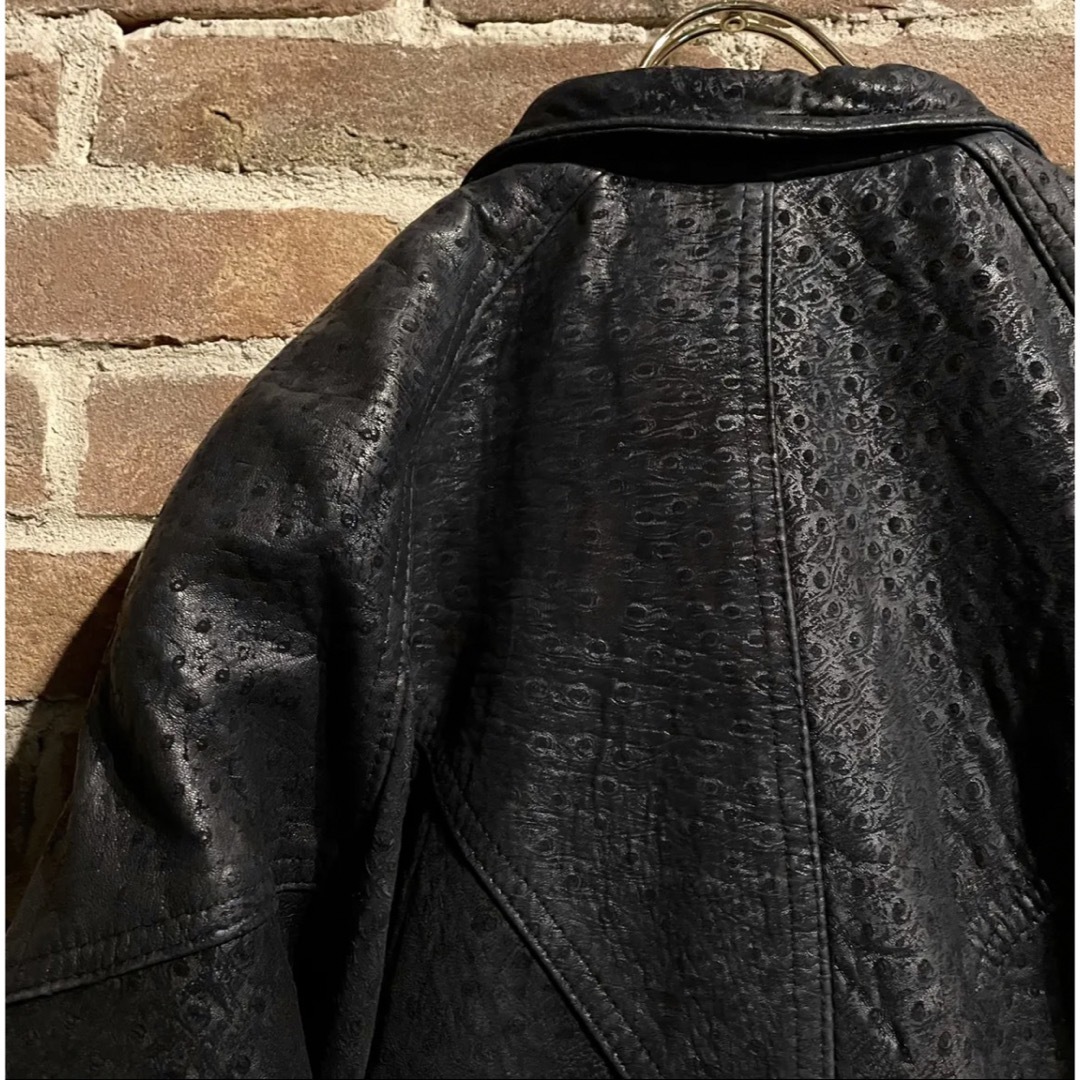 Maison Martin Margiela(マルタンマルジェラ)のVintage Dolman Sleeve Leather Jacket メンズのジャケット/アウター(レザージャケット)の商品写真