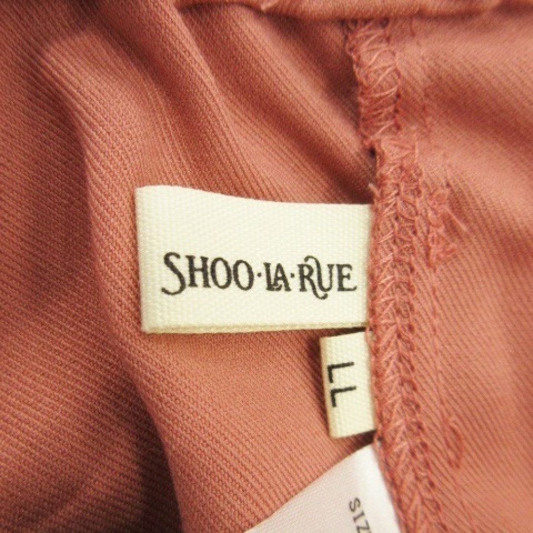 SHOO・LA・RUE(シューラルー)のシューラルー パンツ スラックス イージー テーパード ストレッチ LL ピンク レディースのパンツ(その他)の商品写真