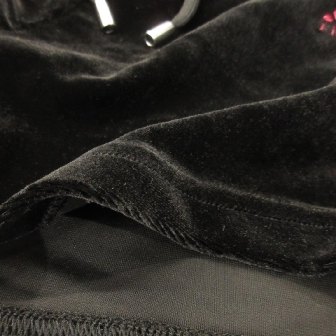 adidas(アディダス)のアディダス パンツ ベロア ショート ストレッチ サイドライン ロゴ L ピンク スポーツ/アウトドアのランニング(ウェア)の商品写真