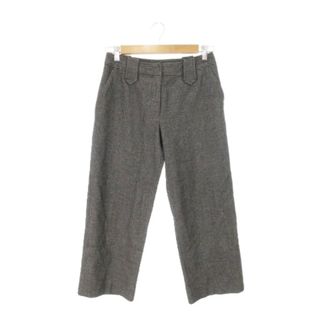 アザー(other)のノイバンシュタイン パンツ スラックス セミワイド ウール チェック 7 黒(その他)