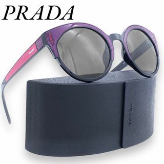 プラダ(PRADA)の大人気 PRADA プラダ サングラス  ロゴ SPR03UF  パープル 紫(サングラス/メガネ)