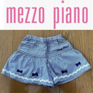 mezzo piano - リボン レース キュロット 80㎝ ベビー メゾピアノ mezzo piano