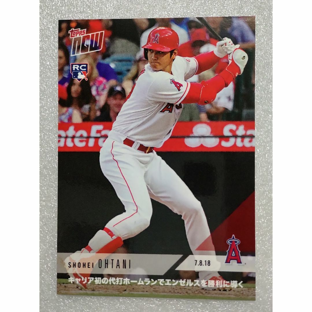 大谷翔平 2018 Topps now 432J ▷初の代打ホームラン ※日本語 大谷翔平 2018 Topps now 432J ▷初の代打ホームラン ※日本語