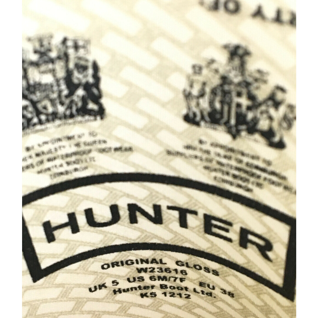 HUNTER(ハンター)のハンター HUNTER レインブーツ   W23616 レディース UK 5 レディースの靴/シューズ(ブーツ)の商品写真