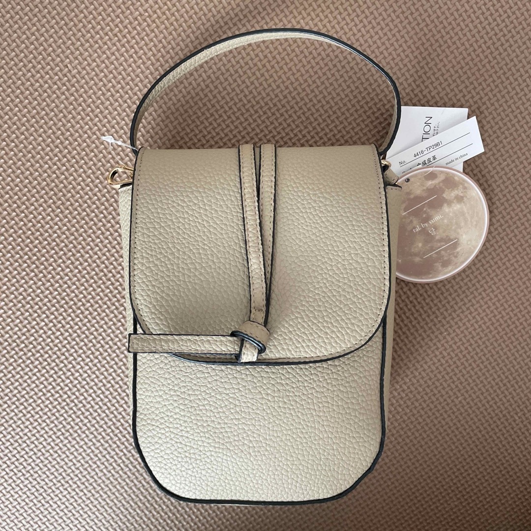 しまむら(シマムラ)のtalbyyumi ベルトショルダーバック 中薄橙 レディースのバッグ(ショルダーバッグ)の商品写真