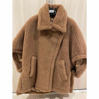 マックスマーラ(Max Mara)のmaxmara マックスマーラ　テディベア　ケープ(ポンチョ)