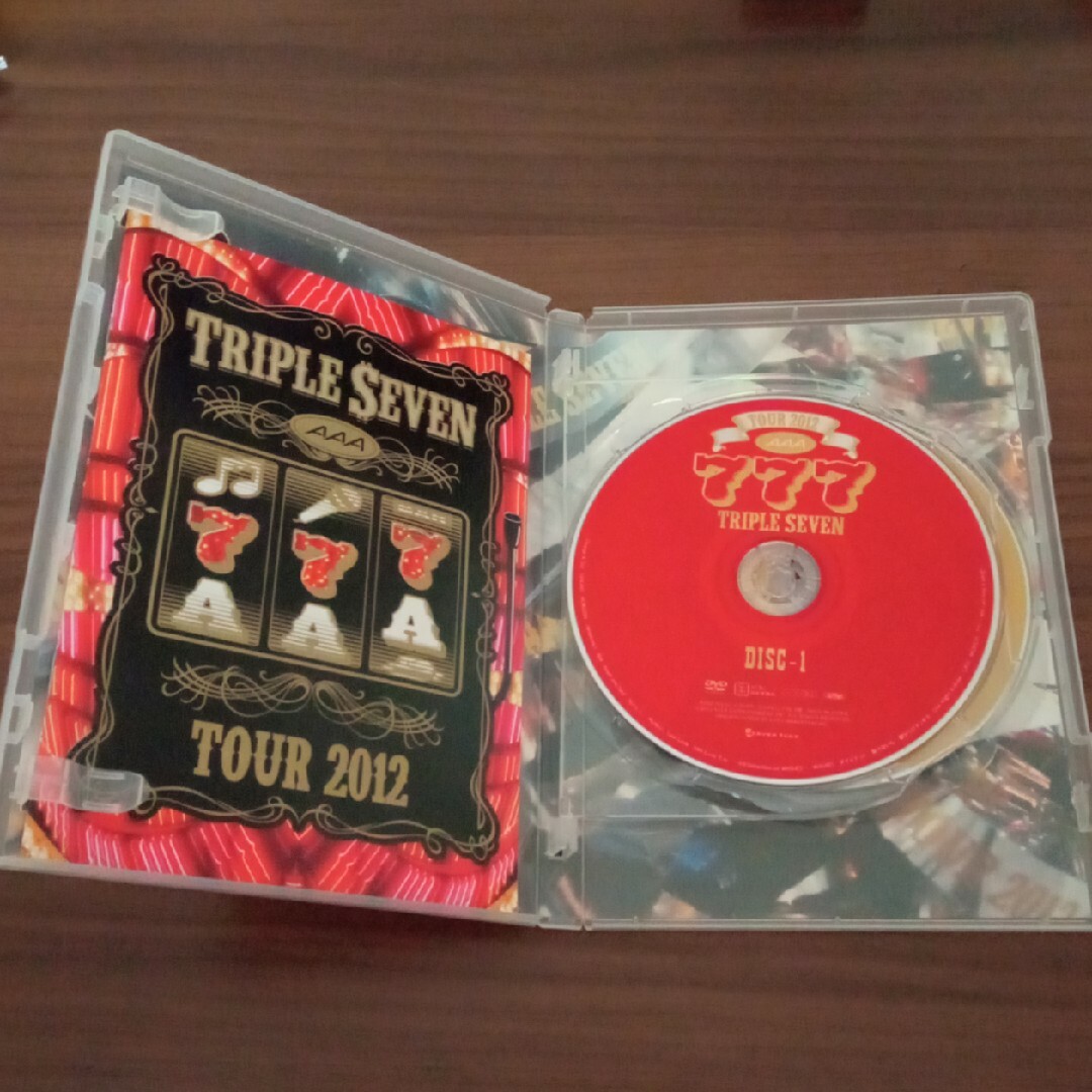 AAA(トリプルエー)のAAA　TOUR　2012　-777-　TRIPLE　SEVEN DVD エンタメ/ホビーのDVD/ブルーレイ(ミュージック)の商品写真