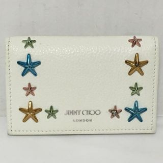 ジミーチュウ(JIMMY CHOO)のジミーチュウ 名刺入れ ネロ レザー(名刺入れ/定期入れ)