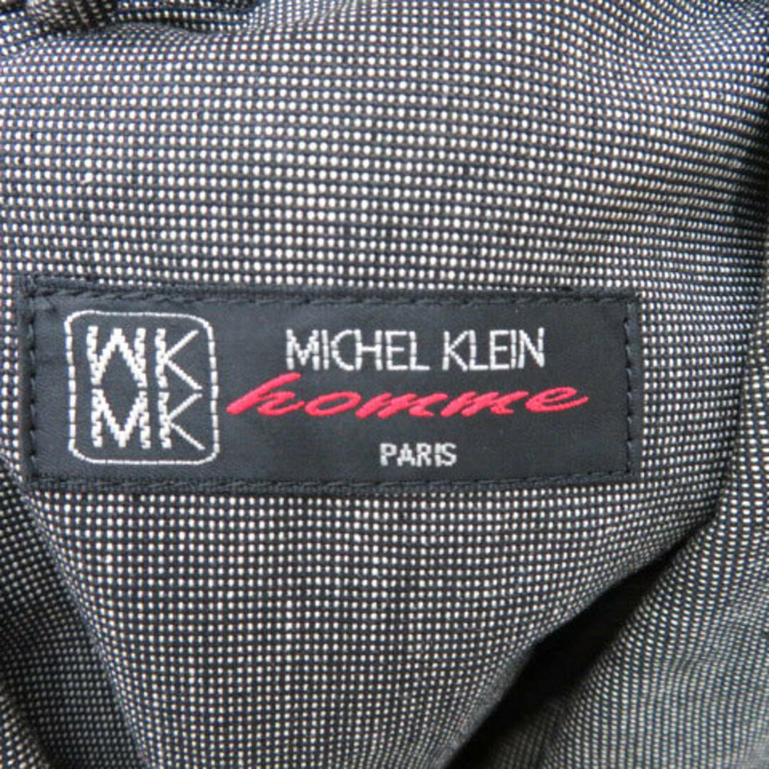 MK MICHEL KLEIN homme(エムケーミッシェルクランオム)のエムケーミッシェルクランオム ステンカラージャケット ミドル丈 シングルボタン メンズのジャケット/アウター(その他)の商品写真