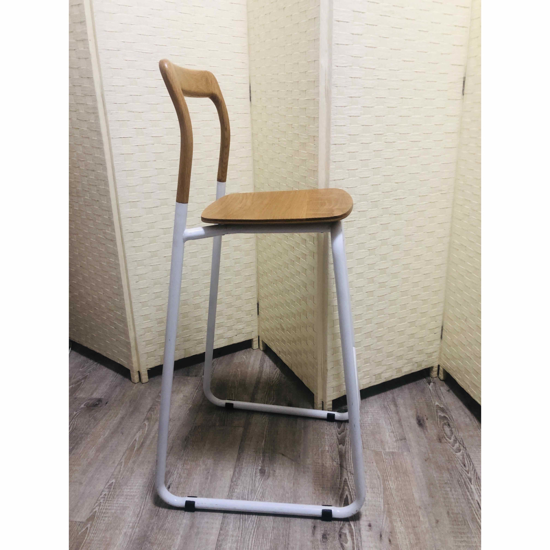 ブランド: モリヨシ 北欧風 ナチュラル Flo Pokky Stool インテリア/住まい/日用品の椅子/チェア(スツール)の商品写真