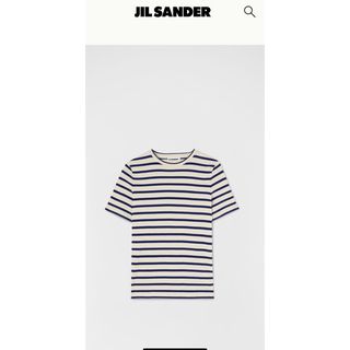 ジルサンダー(Jil Sander)の定価5.5万・未使用・国内正規　ジルサンダー +ボーダーT ルークメイヤー(Tシャツ/カットソー(半袖/袖なし))