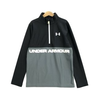 アンダーアーマー(UNDER ARMOUR)の美品 アンダーアーマー ハーフジッププルオーバー キッズ M(その他)