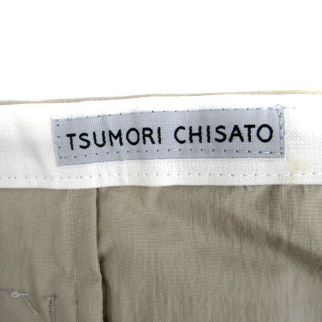 TSUMORI CHISATO(ツモリチサト)のツモリチサト TSUMORI CHISATO フレアスカート 36 ベージュ レディースのスカート(ひざ丈スカート)の商品写真