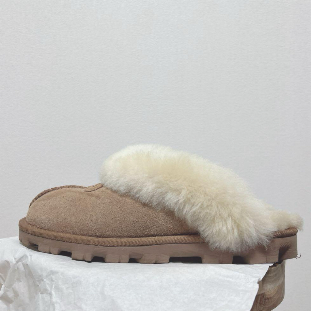 UGG アグ コケット ボア　サンダル　ムートン　ブーツ　スリッポン