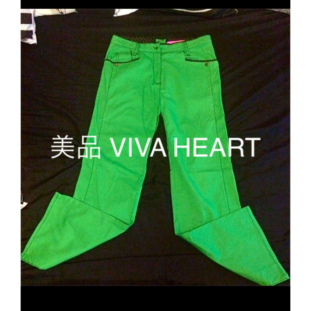 VIVA HEART(ビバハート)の美品 VIVA HEART パンツ スポーツ/アウトドアのゴルフ(ウエア)の商品写真