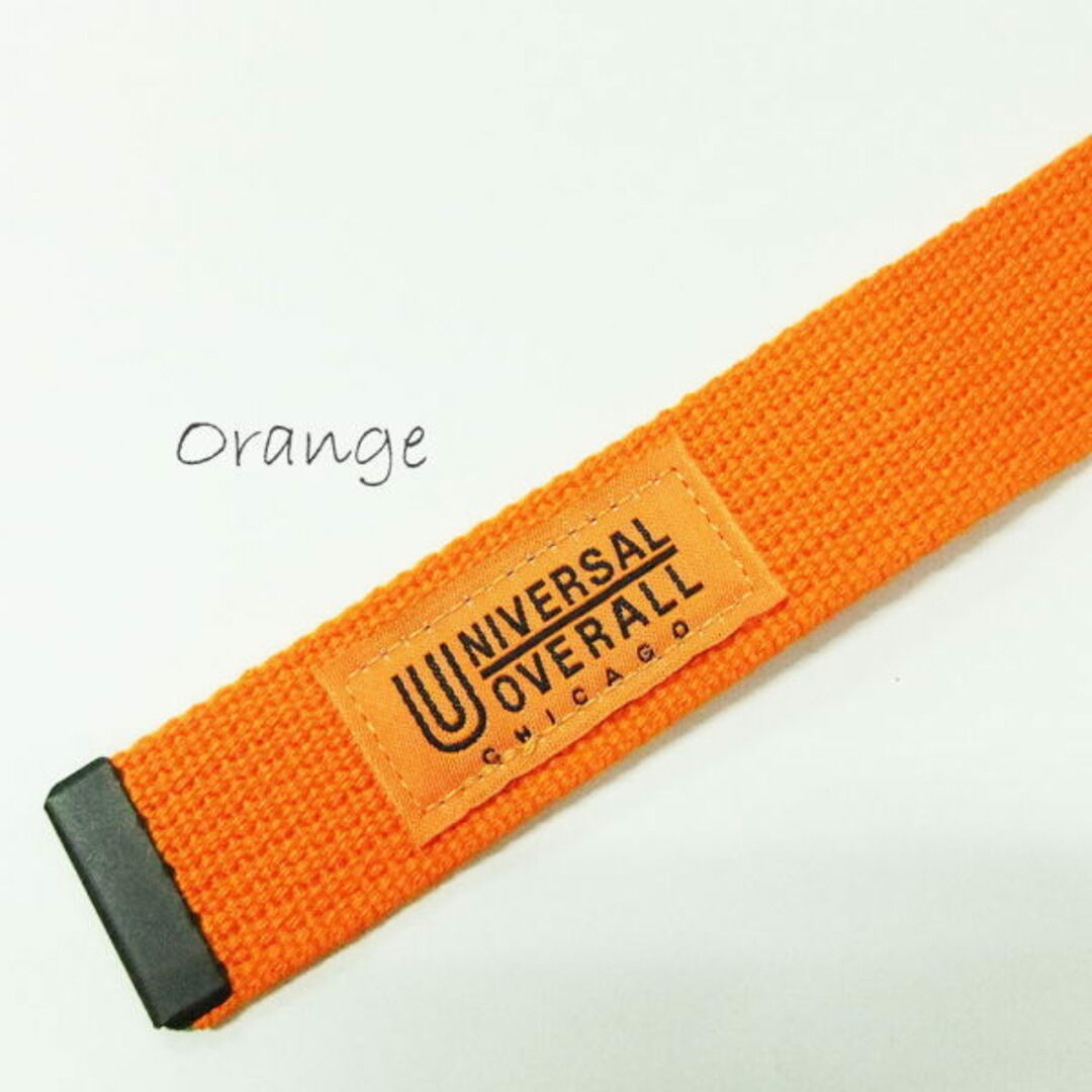 オレンジ 837 ユニバーサルオーバーオール テープベルト  レディースのファッション小物(ベルト)の商品写真