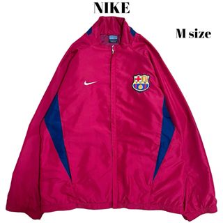 ナイキ(NIKE)の00’s NIKE トラックジャケット バルセロナ バイカラー ヴィンテージ(ナイロンジャケット)