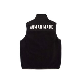 ヒューマンメイド(HUMAN MADE)のHUMANMADE FLEECE VEST "Black"(ベスト)