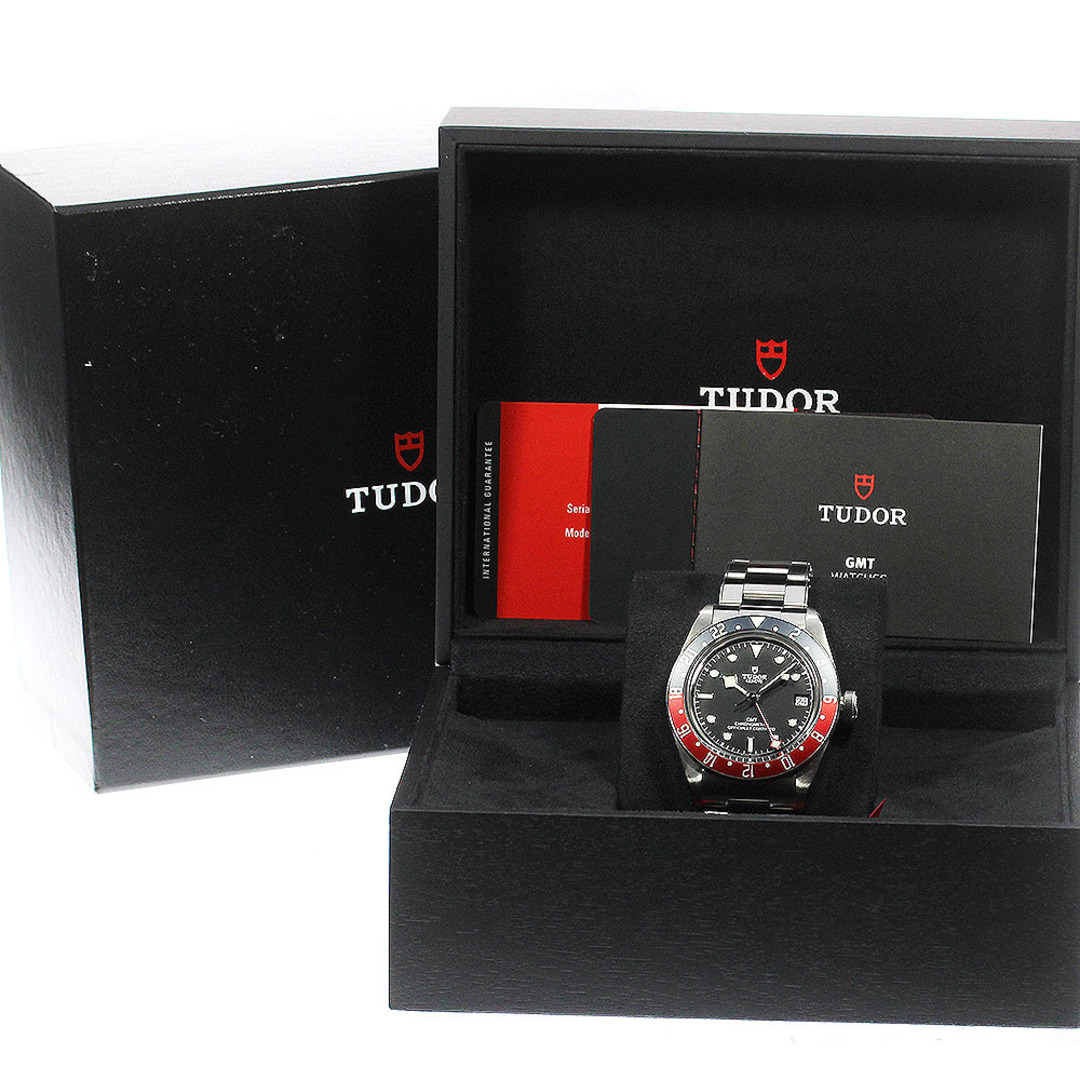 Tudor(チュードル)のチュードル TUDOR 79830RB ヘリテージ ブラックベイ GMT 自動巻き メンズ 箱・保証書付き_798321 メンズの時計(腕時計(アナログ))の商品写真