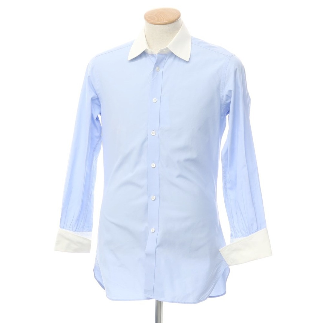 購入価格68,000円 ターンブル&アッサー コットンシャツ Sサイズ