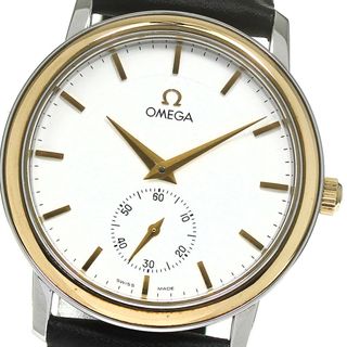 オメガ(OMEGA)のオメガ OMEGA 4720.21.01 デビル プレステージ YGベゼル 手巻き メンズ 良品 保証書付き_796256(腕時計(アナログ))