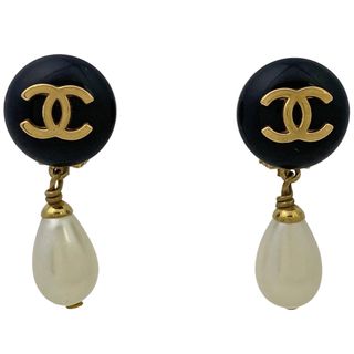 シャネル(CHANEL)のシャネル ココマーク イヤリング GP 【中古】(イヤリング)