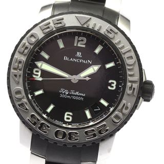 ブランパン(BLANCPAIN)の訳あり ブランパン Blancpain 2200.6530.66 フィフティー ファゾムス デイト 自動巻き メンズ _794611(腕時計(アナログ))