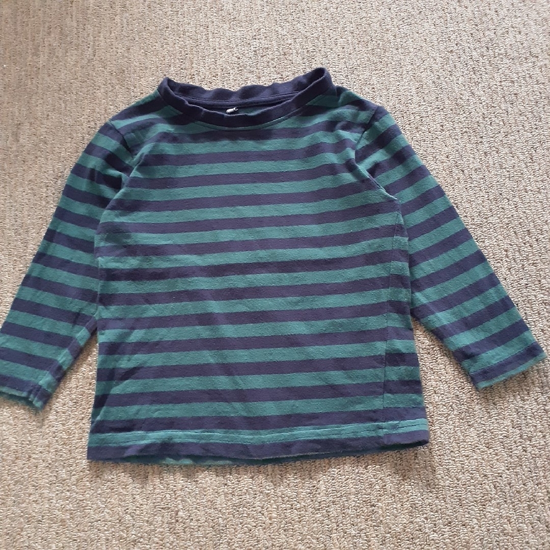 size100　Tシャツ　二枚セット　春夏　まとめ　ブランド子供服 キッズ/ベビー/マタニティのキッズ服男の子用(90cm~)(Tシャツ/カットソー)の商品写真