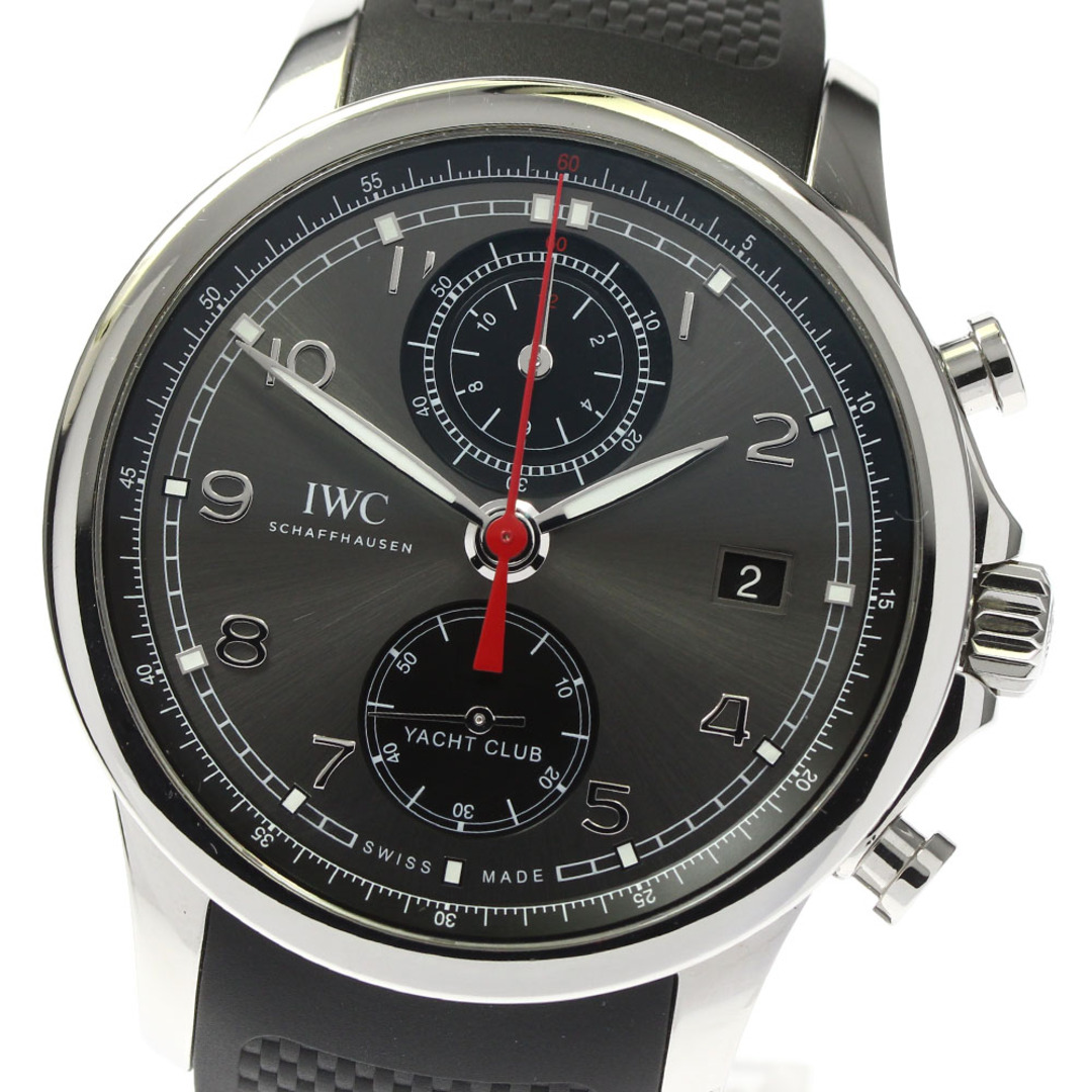 IWC(インターナショナルウォッチカンパニー)のIWC IWC SCHAFFHAUSEN IW390503 ポルトギーゼ ヨットクラブ クロノグラフ 自動巻き メンズ 良品 保証書付き_799476 メンズの時計(腕時計(アナログ))の商品写真