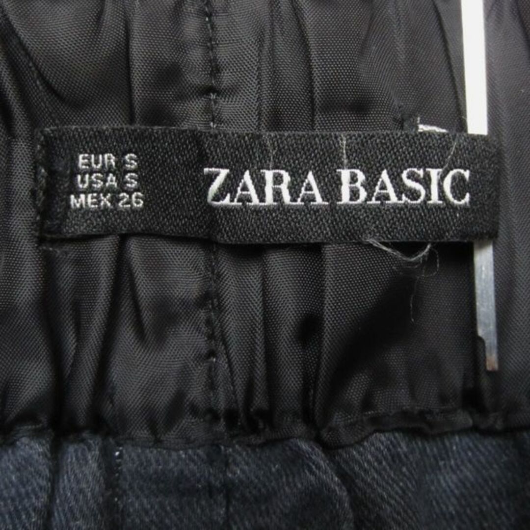 ZARA(ザラ)の美品　ZARA／ザラ★　フェイクレザーのミニスカート　黒 レディースのスカート(ミニスカート)の商品写真