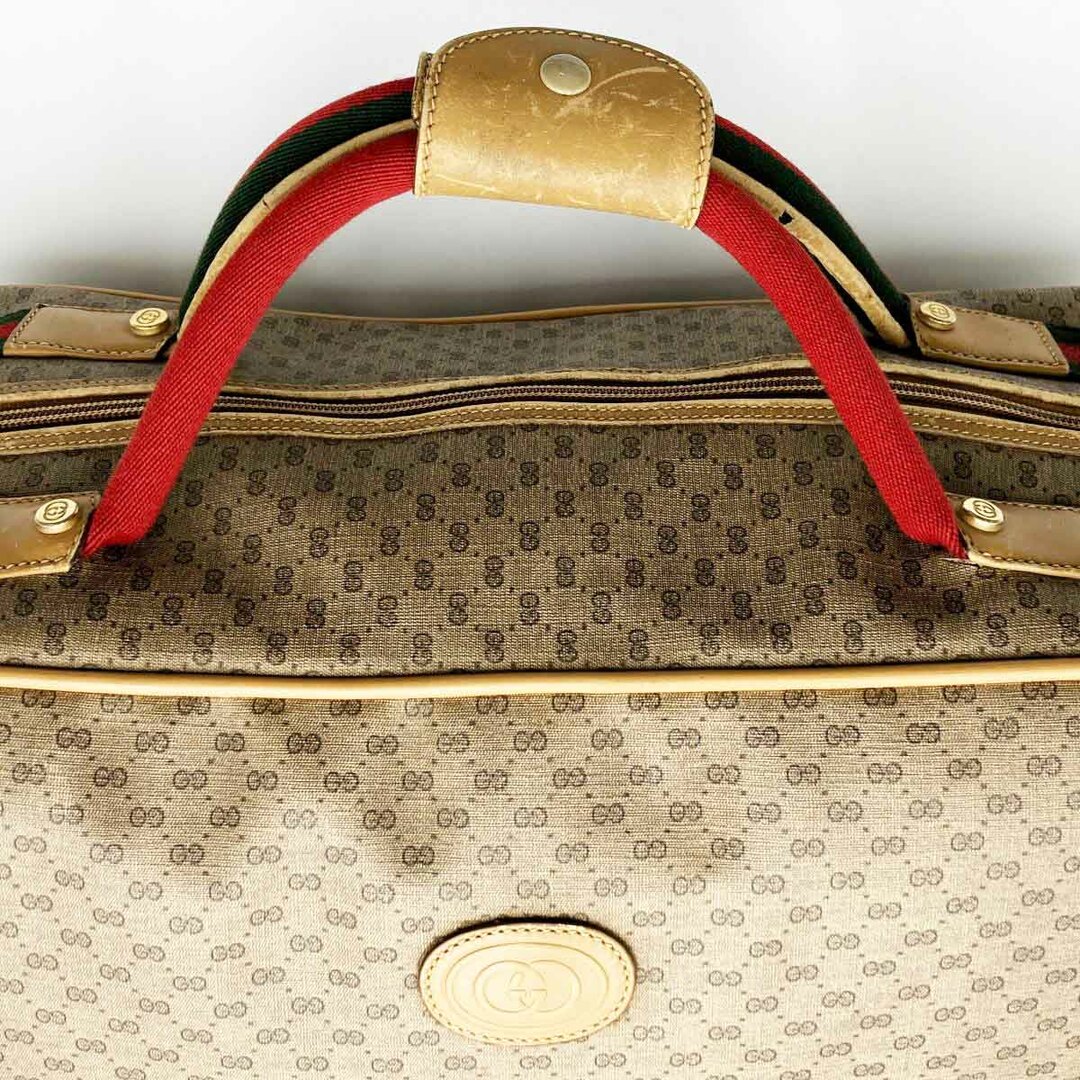 Gucci - GUCCI グッチ オールドグッチ ボストンバッグ 旅行鞄 マイクロ Gucci - GUCCI グッチ オールドグッチ ボストンバッグ 旅行鞄 マイクロ
