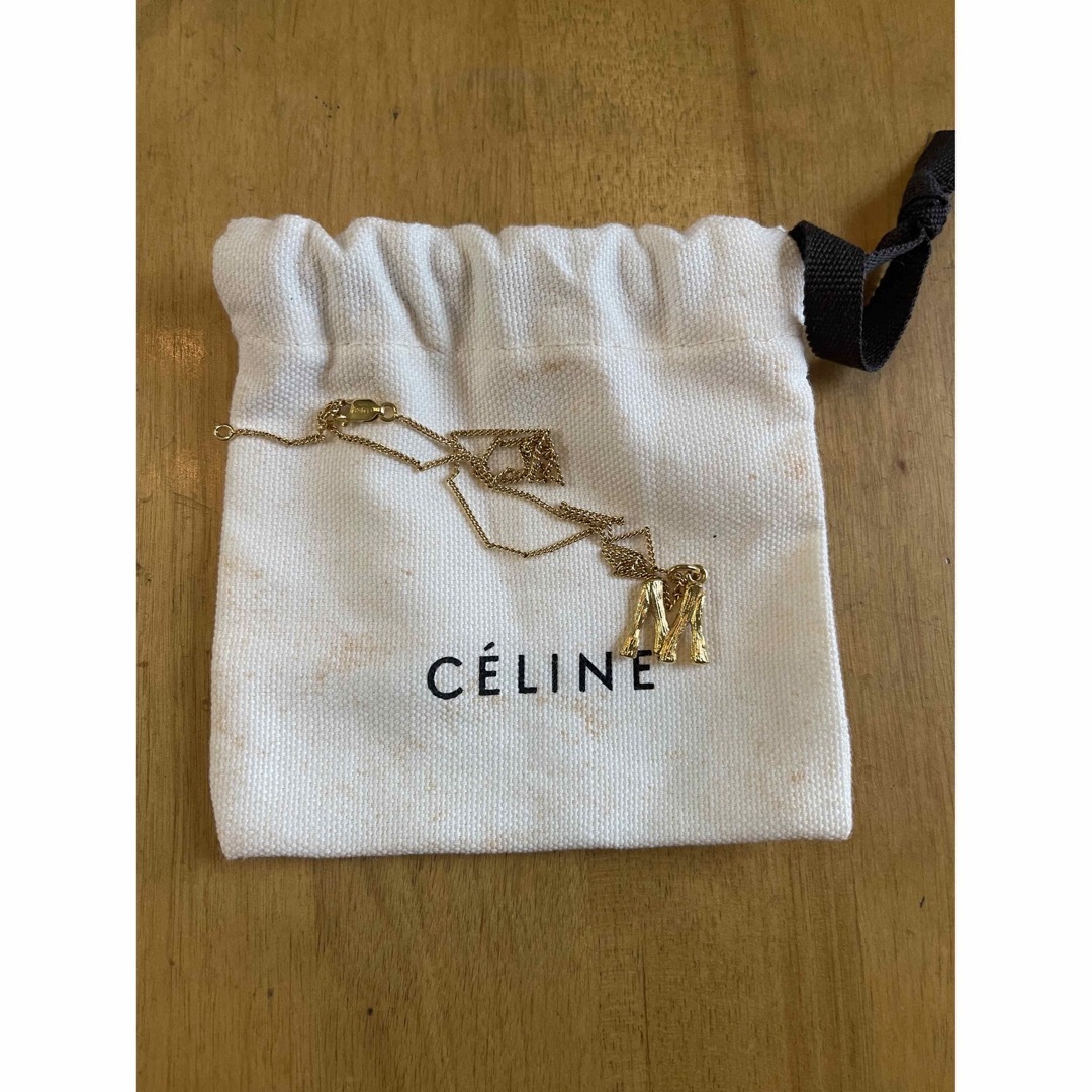 celine(セリーヌ)のレア　セリーヌ　アルファベット　ネックレス レディースのアクセサリー(ネックレス)の商品写真