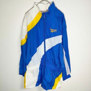 リーボック(Reebok)のReebok リーボック ナイロンジャケット（XL） 80s 90s 古着 輸入(その他)