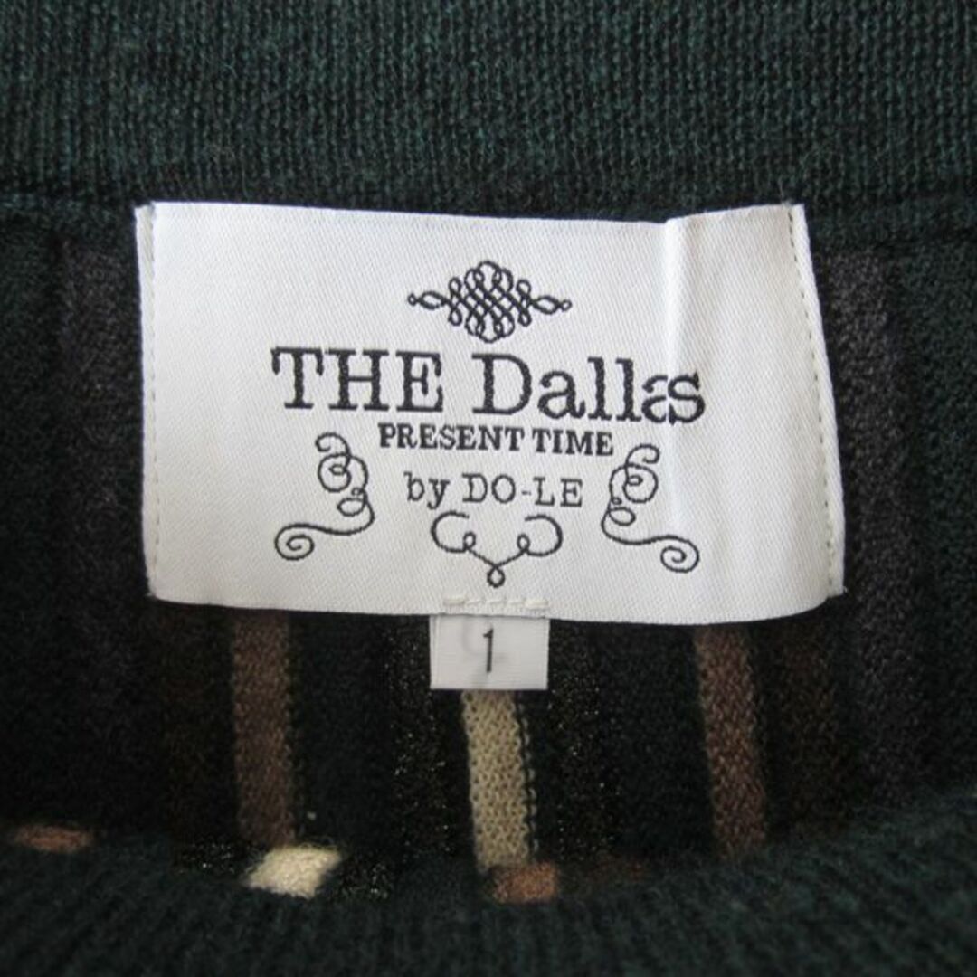 THE DALLAS(ザダラス)の美品　THE Dallas／ザ　ダラス★ロング　マルチストライプ　ニットスカート レディースのスカート(ロングスカート)の商品写真